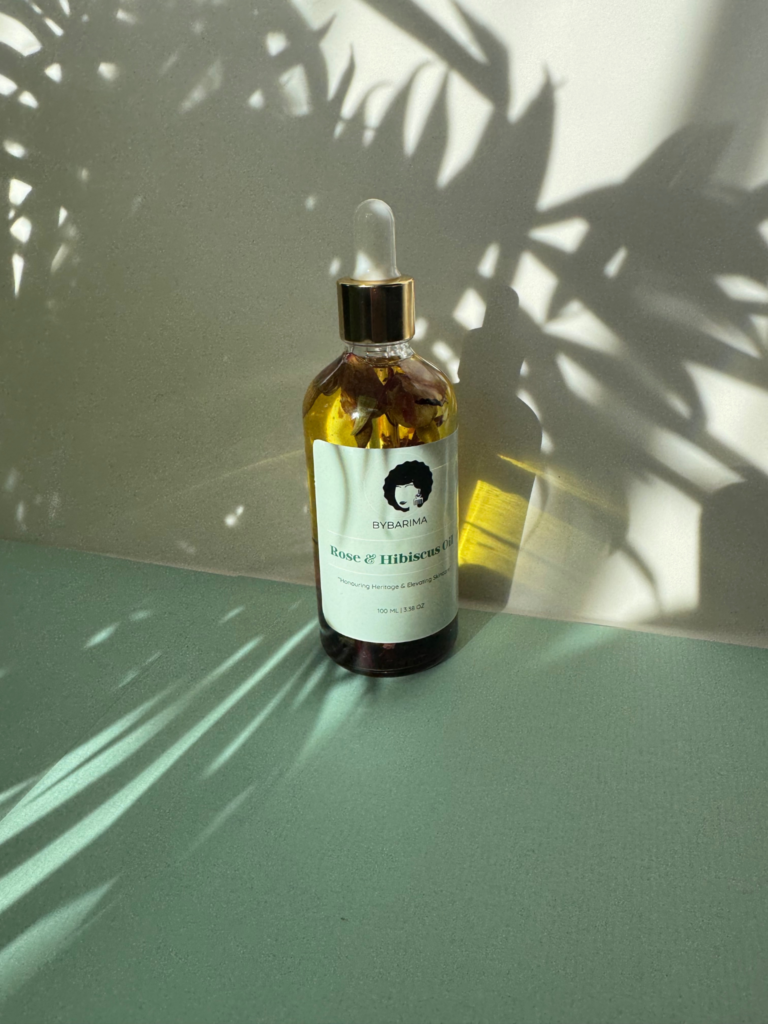Rose & hibiscus oil