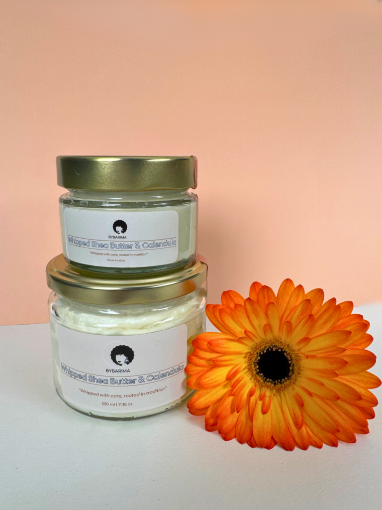 Whipped Shea Butter & Infused Calendula Oil